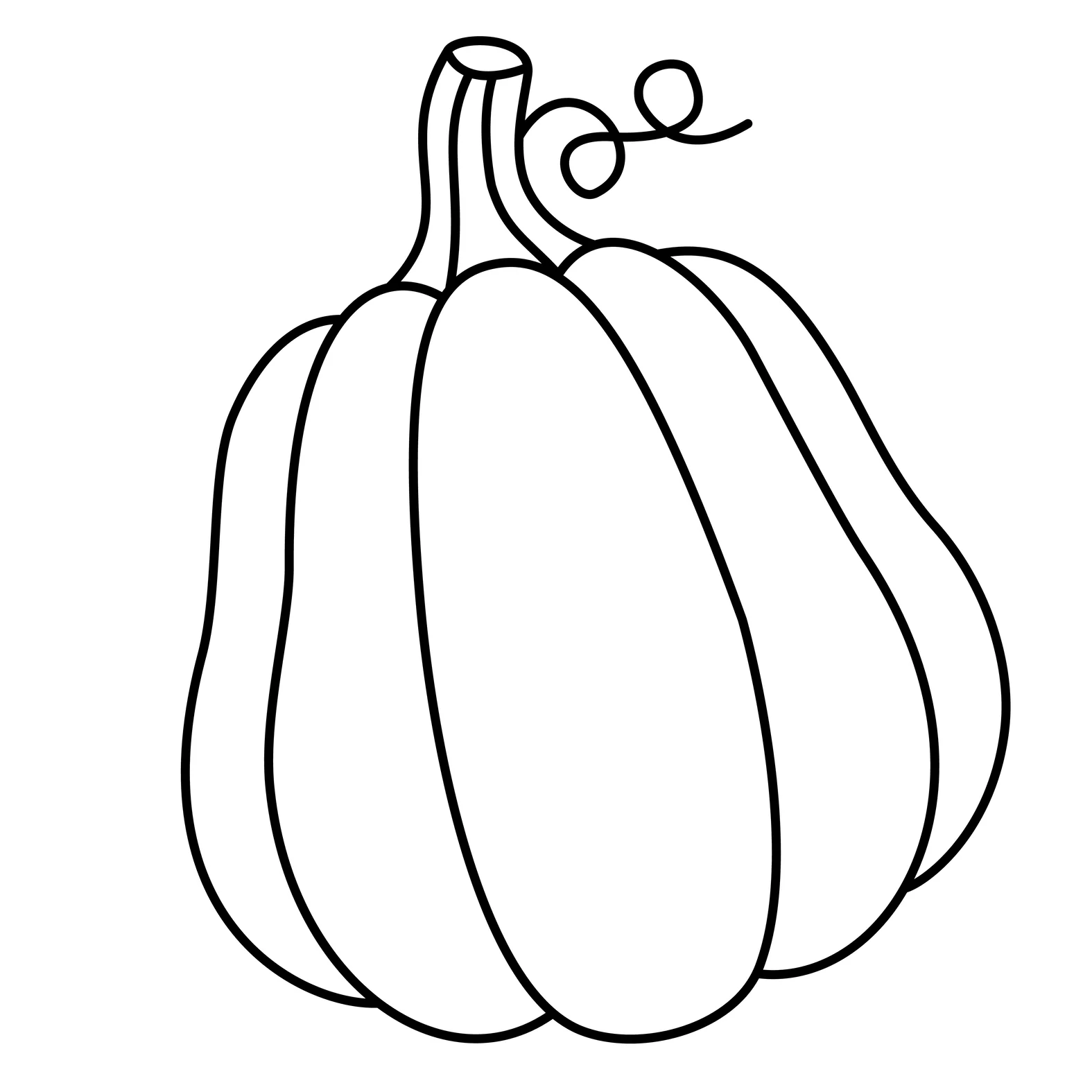 desenho de abobora para colorir e imprimir para imprimir e colorir - imagem 7